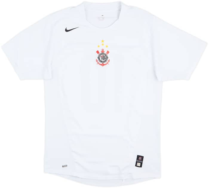 Camiseta de local del Corinthians 2004-05 Tevez #10 - 9/10 - (L)