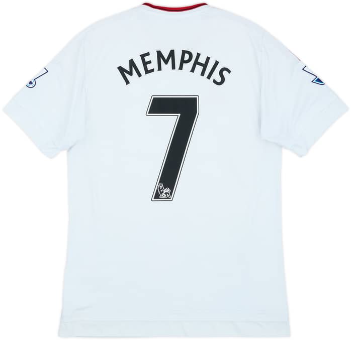 2015-16 Manchester United Away Shirt Memphis #7 - 7/10 - (S)