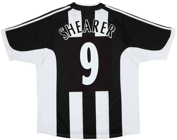 2001-03 Newcastle Home Shirt Shearer #9 - 8/10 - (XL)