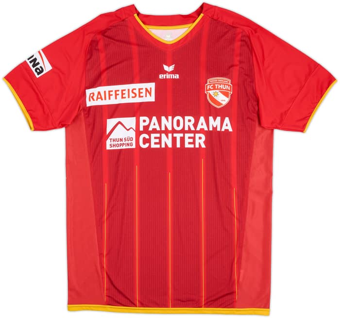 Camiseta firmada de local del FC Thun 2012-13 - 9/10 - (L)