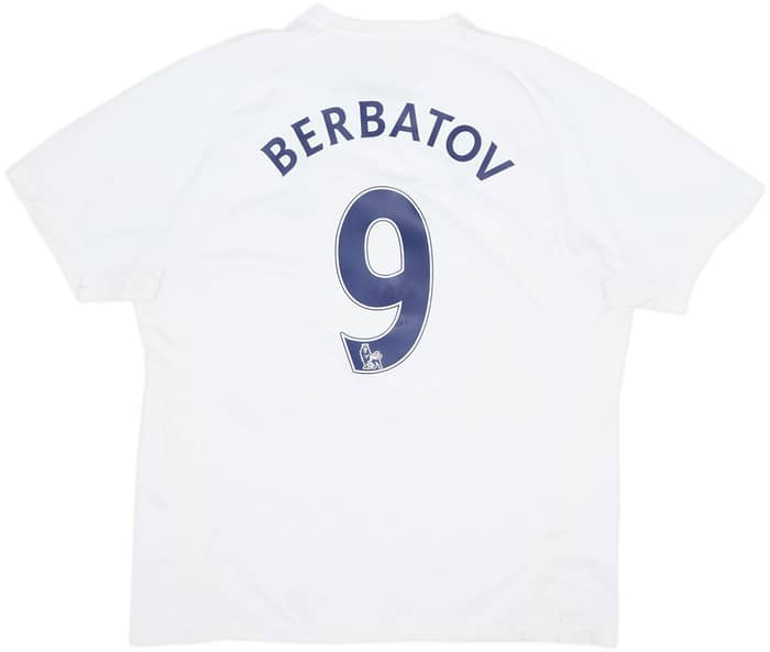 Camiseta de local del Tottenham 2007-08 Berbatov #9 - 8/10 - (XL)
