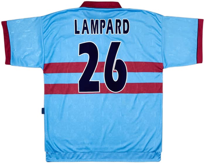 1995-97 West Ham Centenary Away Shirt Lampard #26 - 8/10 - (L)