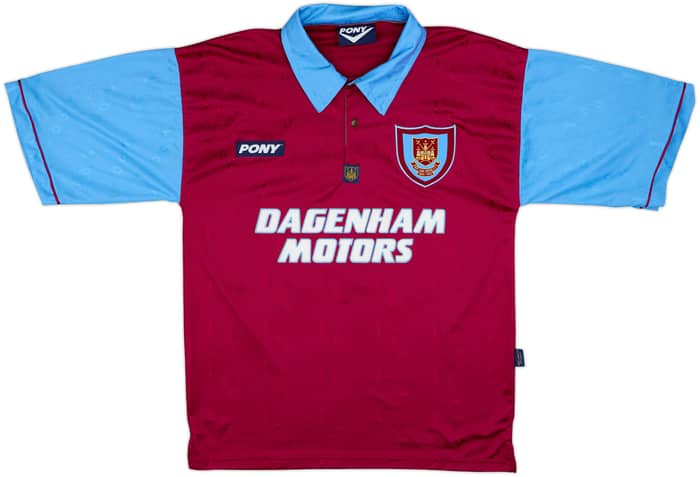 1995-97 West Ham Centenary Home Shirt Lampard #26 - 9/10 - (M)