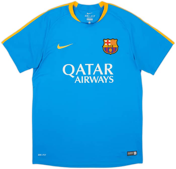 2015-16 Barcelona Nike Training Shirt - 8/10 - (L)
