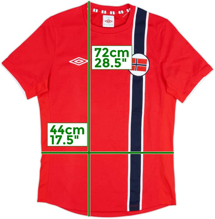 2012-13 Norway Home Shirt - 10/10 - (S)