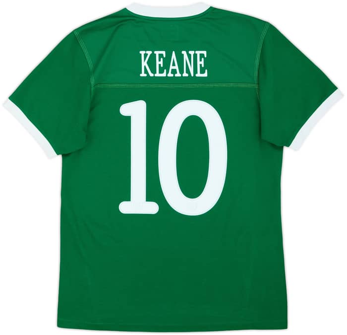 2010-11 Ireland Home Shirt Keane #10 - 7/10 - (M)