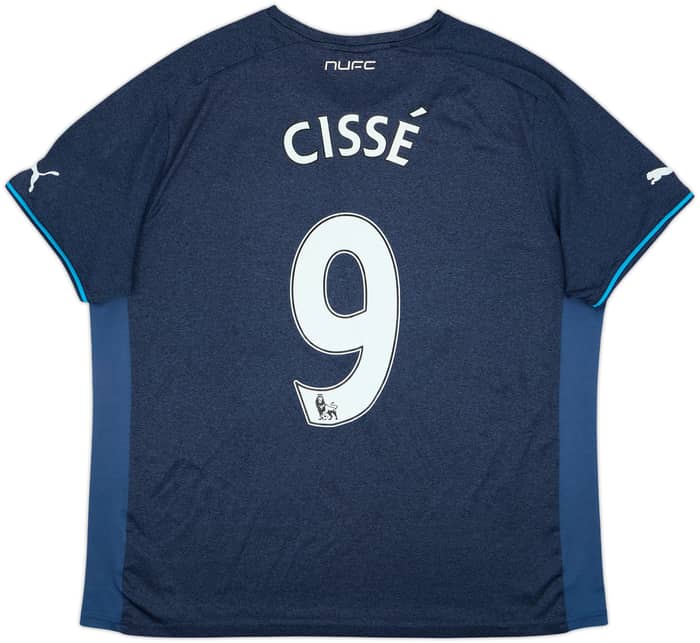 2013-14 Newcastle Away Shirt Cisse #9 - 9/10 - (XL)