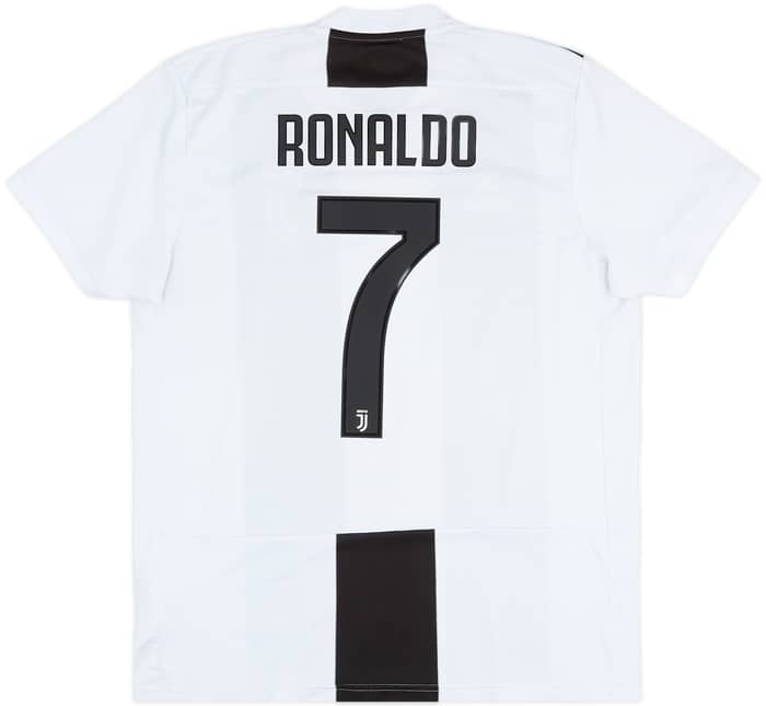 2018-19 Juventus Home Shirt Ronaldo #7 - 6/10 - (L)