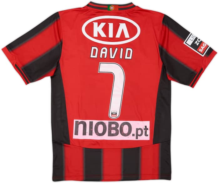 2012-13 SC Olhanense Home Shirt David #7 - 6/10 - (L)