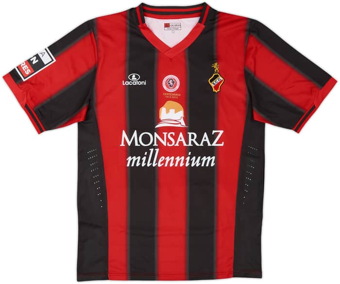 2012-13 SC Olhanense Home Shirt David #7 - 6/10 - (L)
