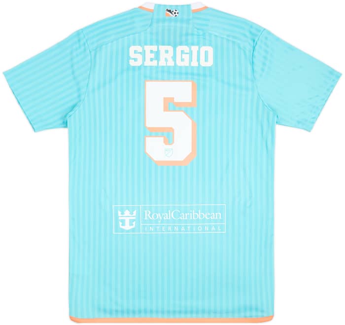 Camiseta de la tercera equipación del Inter Miami 2024-25 Sergio #5 - 9/10 - (L)