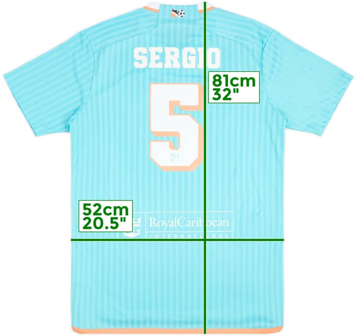 Camiseta de la tercera equipación del Inter Miami 2024-25 Sergio #5 - 9/10 - (L)