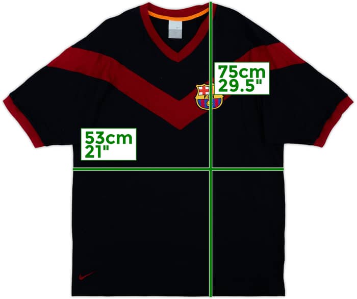 2005 Barcelona Heritage Nike CottonTee - 9/10 - (L)