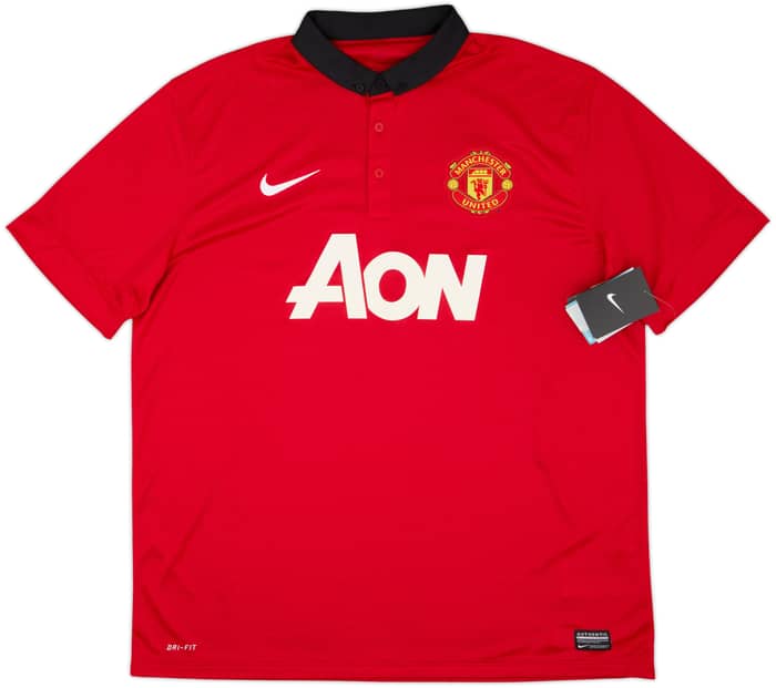 2013-14 Manchester United Home Shirt Rooney #10 (XL)
