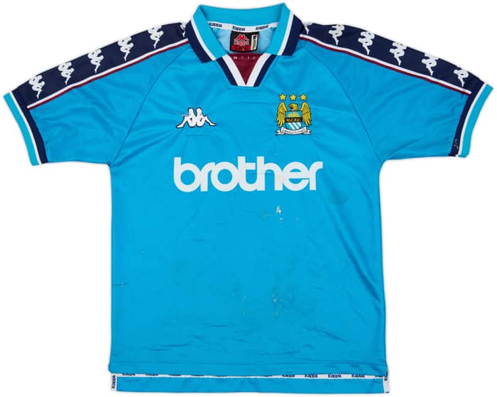 1997-99 Manchester City Home Shirt - 4/10 - (S)