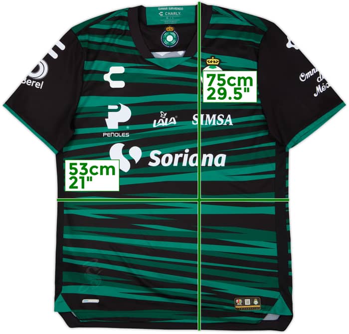 2022-23 Santos Laguna Away Shirt - 10/10 - (L)