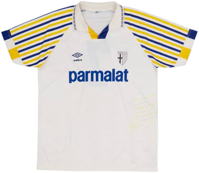 1991-92 Parma Home Shirt #7 - 4/10 - (L)