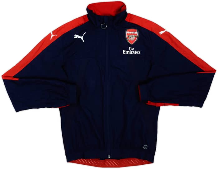 2015-16 Arsenal Player Issue Puma Track Jacket - 8/10 - (S)