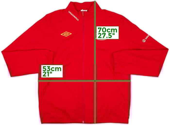 2012-13 Wales Umbro Track Jacket - 7/10 - (M)