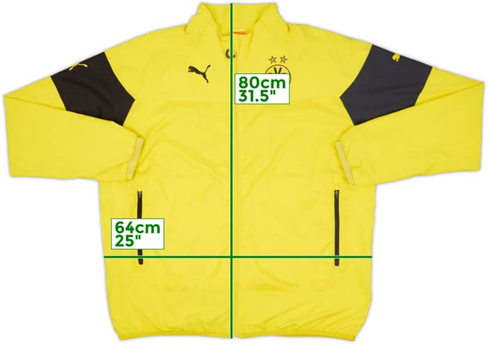 2014-15 Borussia Dortmund Puma Track Jacket - 7/10 - (XXL)