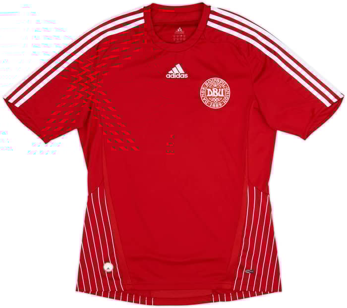 2007-10 Denmark Home Shirt - 8/10 - (M)