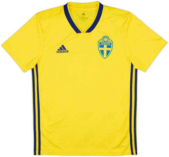 2018-20 Sweden Home Shirt - 8/10 - (S)