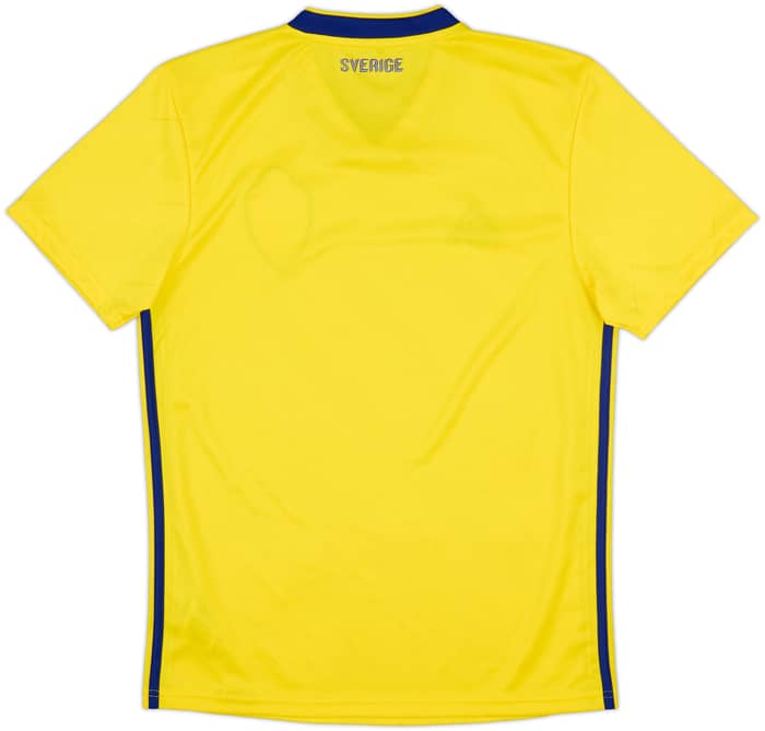 2018-20 Sweden Home Shirt - 8/10 - (S)