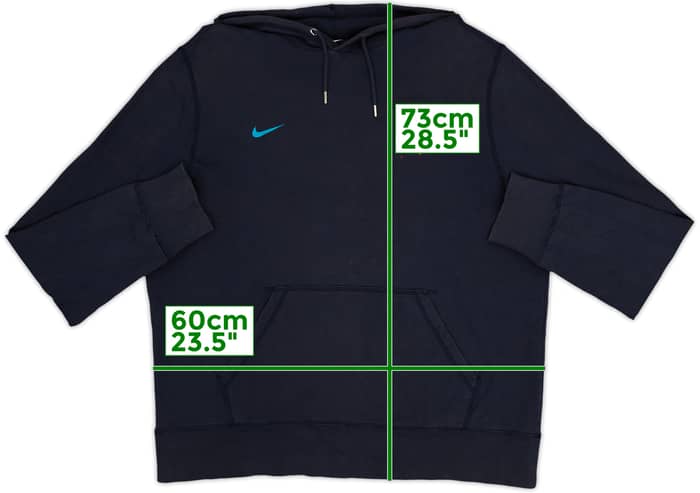 2012-13 Arsenal Nike Hooded Sweat Top - 7/10 - (XL)