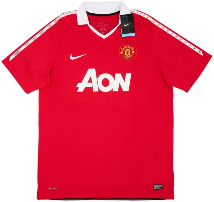 2010-11 Manchester United Home Shirt Rooney #10 (L)