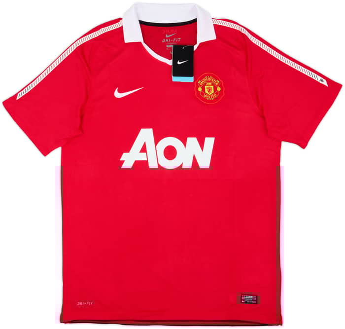 2010-11 Manchester United Home Shirt Berbatov #9 (M)