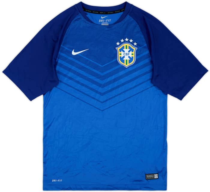 2014-15 Brazil Nike Training Shirt - 6/10 - (M)