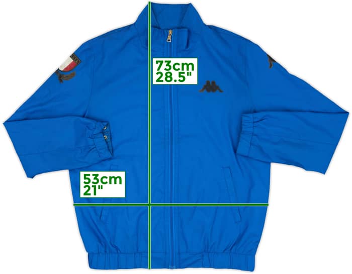 2008-09 Italy Rugby Kappa Track Jacket - 5/10 - (L)