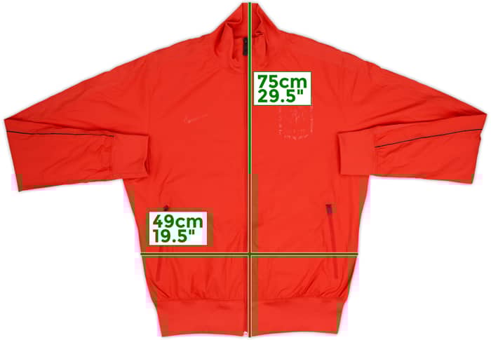 2012-13 France Nike N98 Track Jacket - 8/10 - (M)