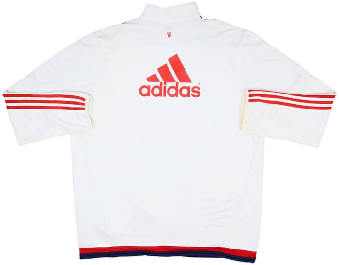 2015-16 Manchester United adidas 1/4 Zip Drill Top - 5/10 - (XL)