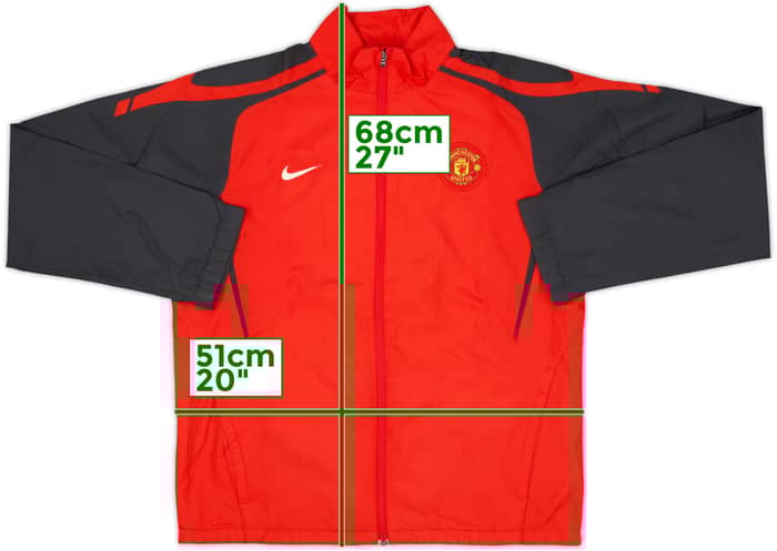 2011-12 Manchester United Nike Track Jacket - 5/10 - (XL)