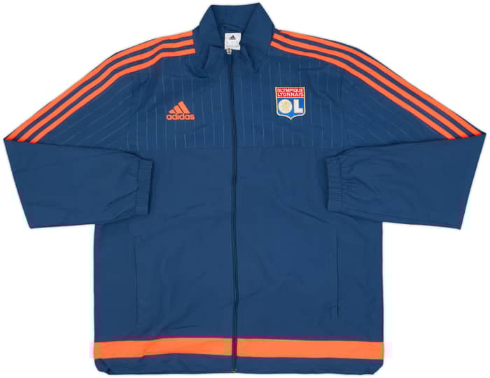 2015-16 Lyon adidas Track Jacket - 7/10 - (L)