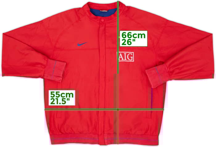 2008-09 Manchester United Nike Track Jacket - 5/10 - (M)