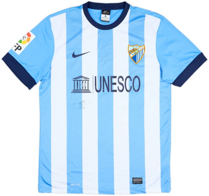 2013-14 Malaga Home Shirt - 4/10 - (M)