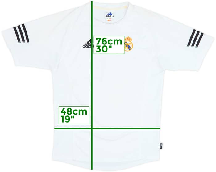 2002-03 Real Madrid adidas Training Shirt - 6/10 - (S)