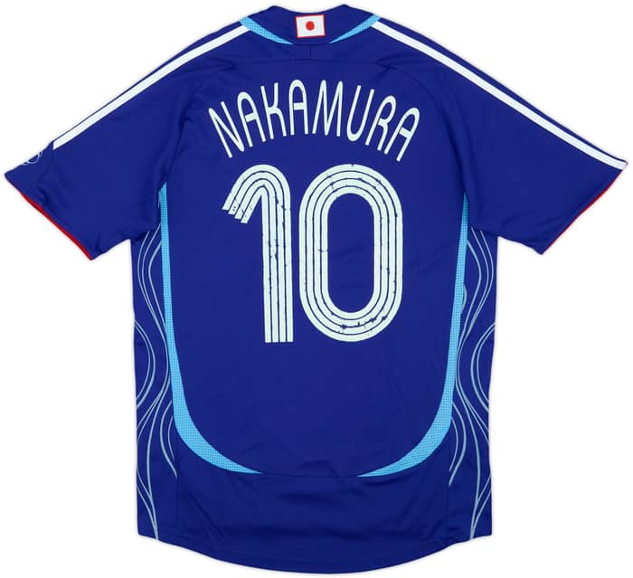 2006-08 Japan Home Shirt Nakamura #10 - 5/10 - (S)