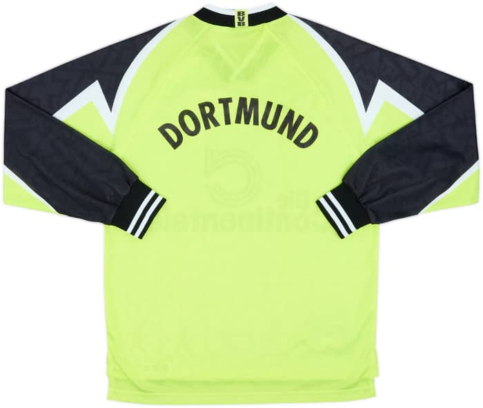 1995-96 Borussia Dortmund Home L/S Shirt - 8/10 - (M)