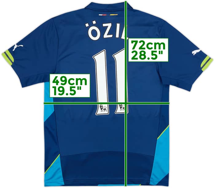 2014-15 Arsenal Third Shirt Ozil #11 - 8/10 - (S)