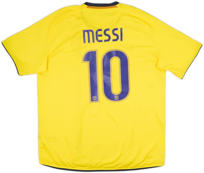 2008-10 Barcelona Away Shirt Messi #10 - 8/10 - (XL)
