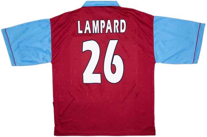 1995-97 West Ham Centenary Home Shirt Lampard #26 - 9/10 - (L)