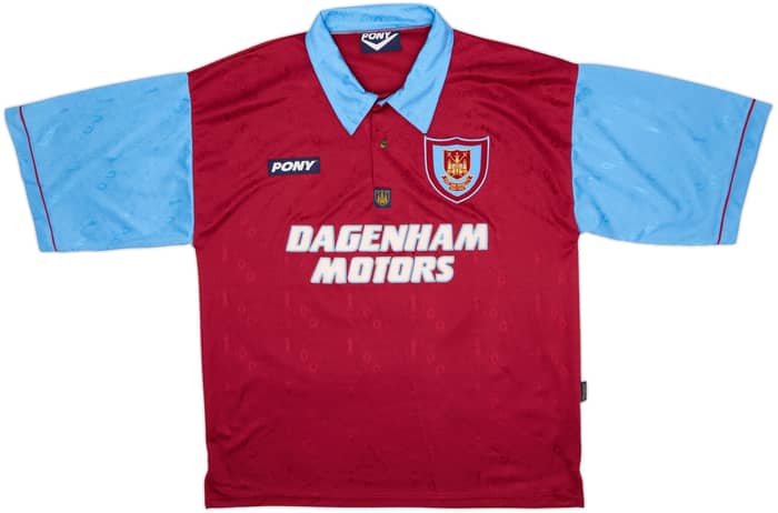 1995-97 West Ham Centenary Home Shirt Lampard #26 - 9/10 - (L)