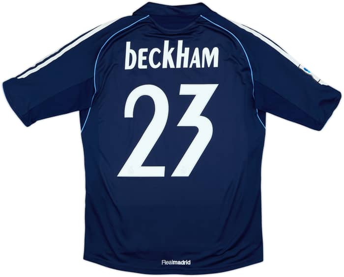 2005-06 Real Madrid Away Shirt Beckham #23 - 7/10 - (M)