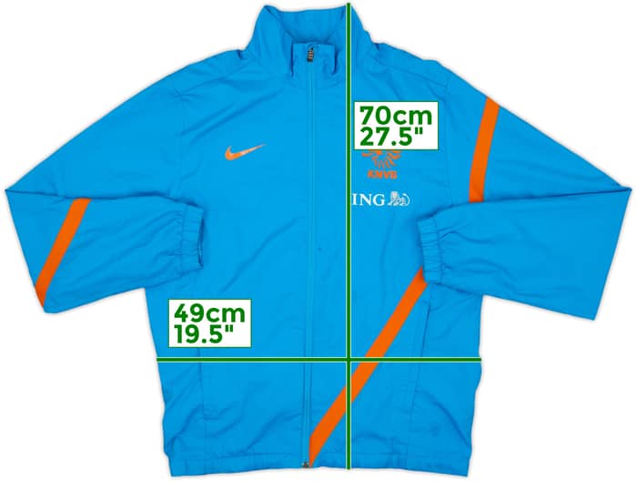 2012-13 Netherlands Nike Track Jacket - 7/10 - (S)