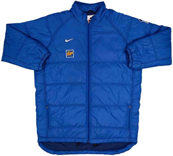 1998-99 Italy Nike Player Issue Padded Bench Coat - 9/10 - (L)