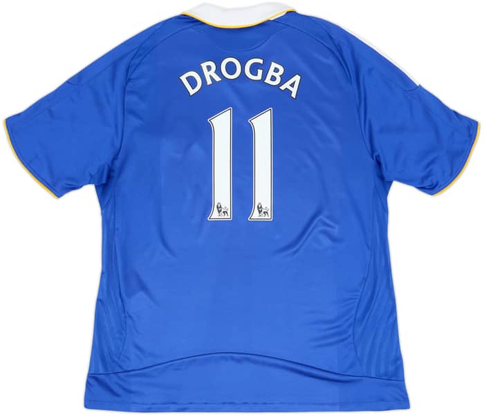 2008-09 Chelsea Home Shirt Drogba #11 - 7/10 - (XL)