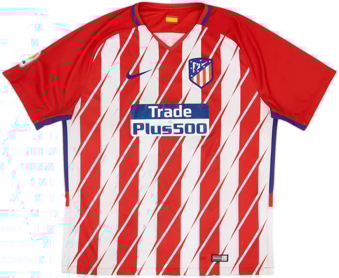 2017-18 Atletico Madrid Home Shirt F.Torres #9 - 6/10 - (XL)